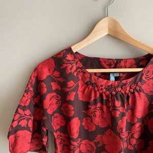 Anthropologie Silk Top